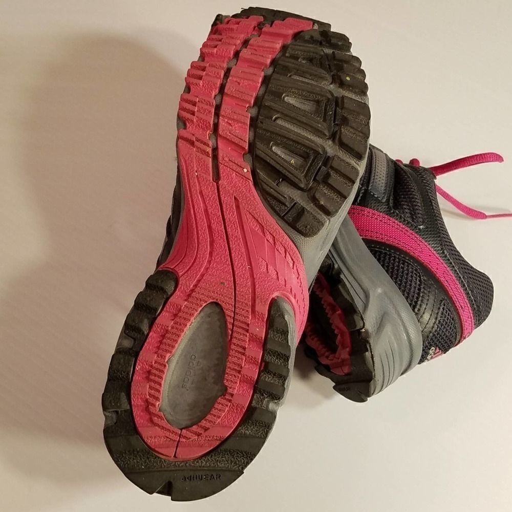 Adidas Adiwear Running Shoes Gray Pink sz 9 - Picture 7 of 8